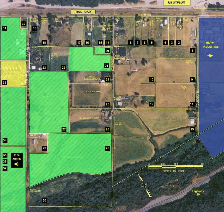 Light Industrial Map